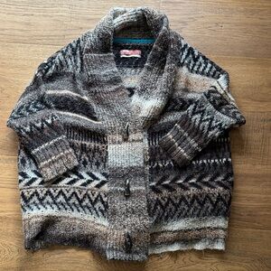 Anthropologie Pilcro Multi-Tone Cardigan